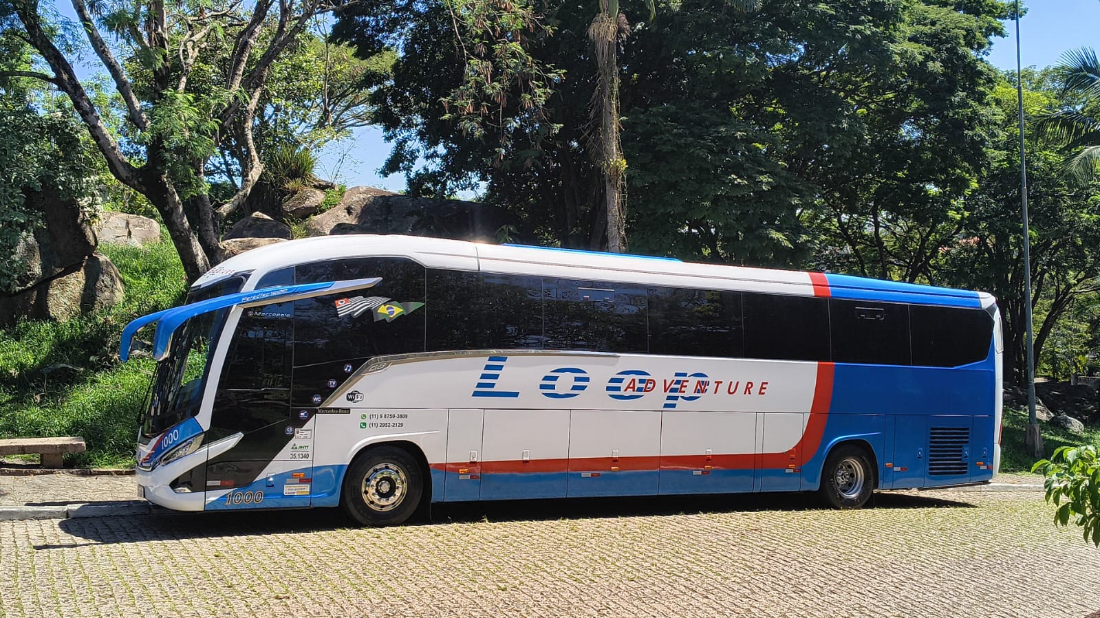 &Ocirc;nibus semi-leito Loop Adventure